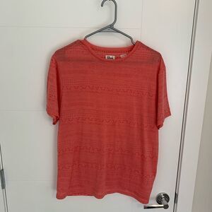 Mens Influence Red Pattern T-Shirt